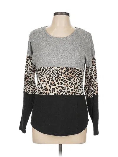 Pre-owned No Boundaries Pullover Sweater In Gray