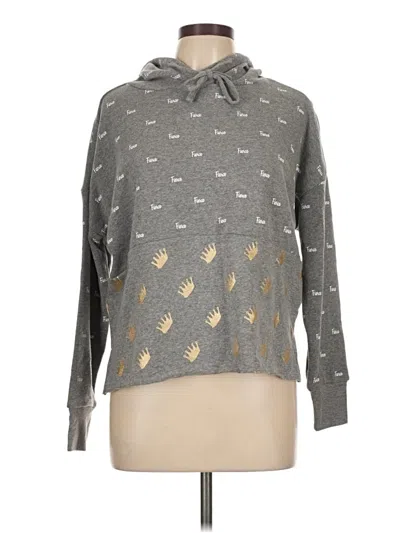 No Boundaries Pullover Sweater In Gray