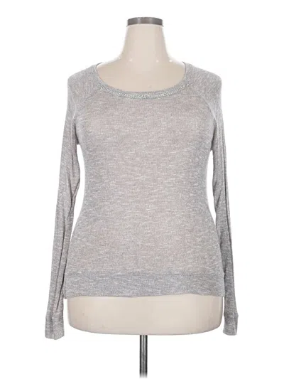 Pre-owned No Boundaries Pullover Sweater In Gray