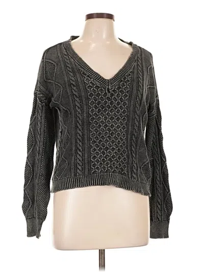 Pre-owned No Boundaries Pullover Sweater In Gray