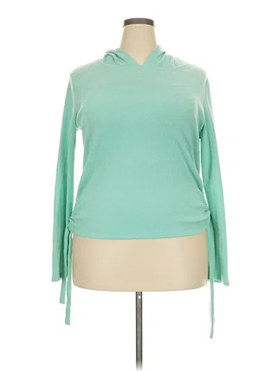 Pre-owned No Boundaries Pullover Sweater In Green