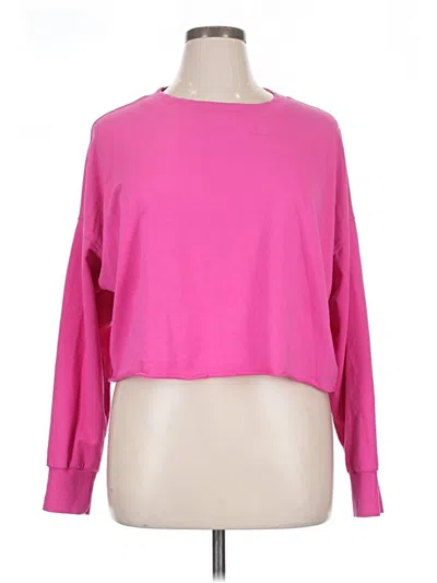 Pre-owned No Boundaries Pullover Sweater In Pink