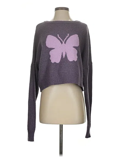 Pre-owned No Boundaries Pullover Sweater In Purple