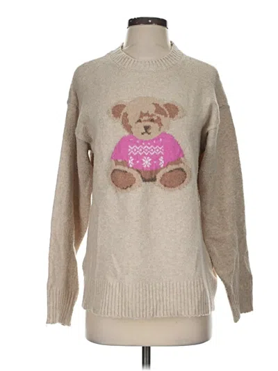 Pre-owned No Boundaries Pullover Sweater In Tan