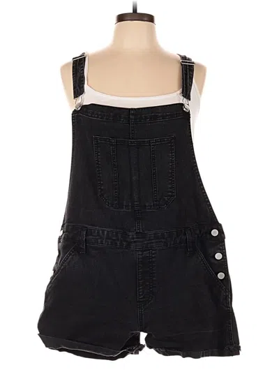 Pre-owned No Boundaries Romper In Black