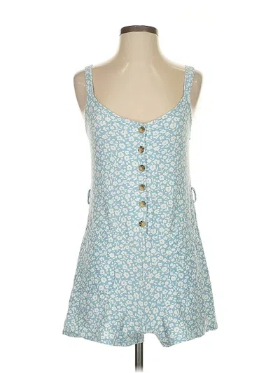 Pre-owned No Boundaries Romper In Blue