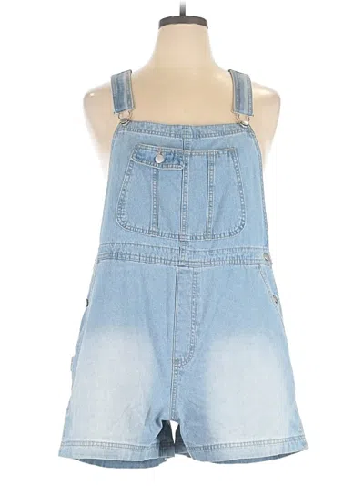No Boundaries Romper In Blue