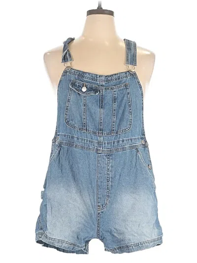 Pre-owned No Boundaries Romper In Blue