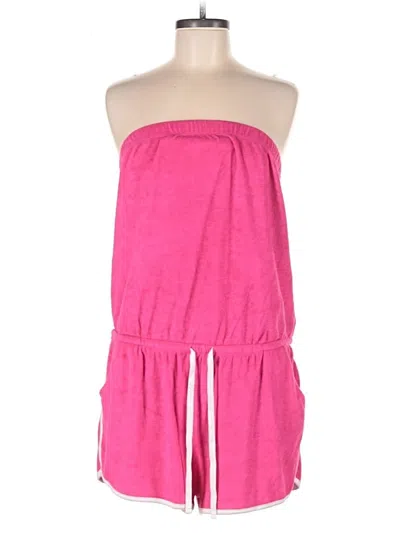 Pre-owned No Boundaries Romper In Pink
