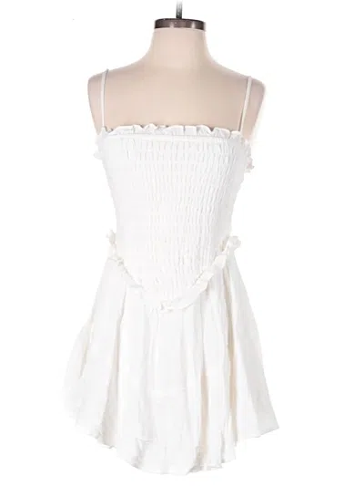 Pre-owned No Boundaries Romper In White