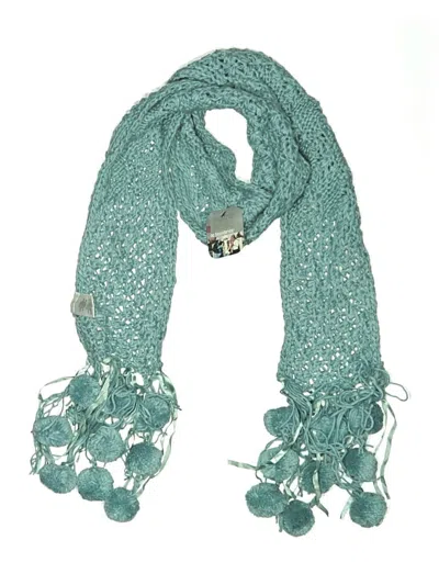 Pre-owned No Boundaries Scarf In Blue