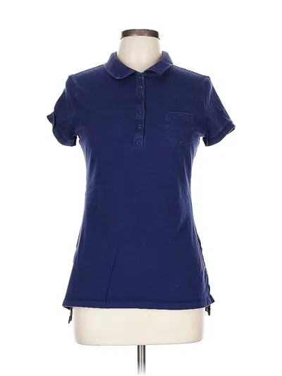 Pre-owned No Boundaries Short Sleeve Polo Shirt In Blue