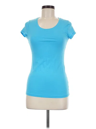 Pre-owned No Boundaries Short Sleeve T-shirt In Blue