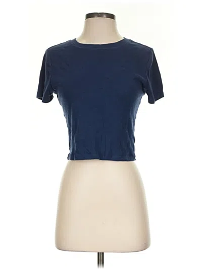 Pre-owned No Boundaries Short Sleeve T-shirt In Blue