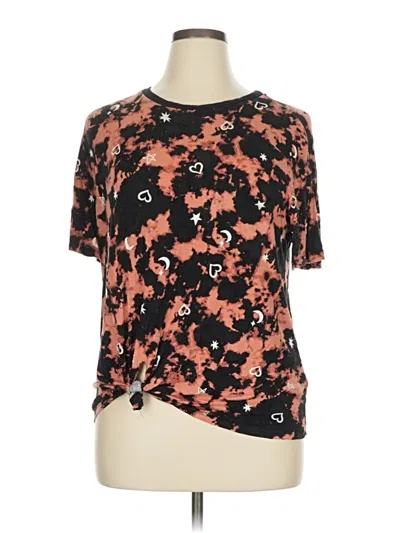 Pre-owned No Boundaries Short Sleeve T-shirt In Brown