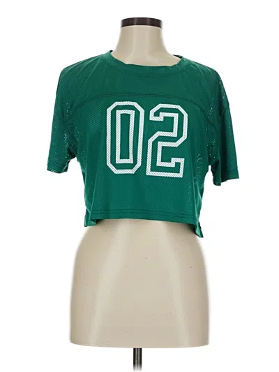 Pre-owned No Boundaries Short Sleeve T-shirt In Green