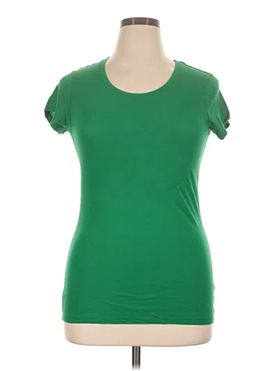 Pre-owned No Boundaries Short Sleeve T-shirt In Green
