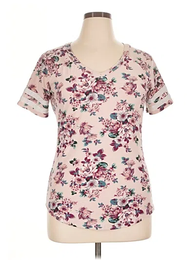 Pre-owned No Boundaries Short Sleeve T-shirt In Pink