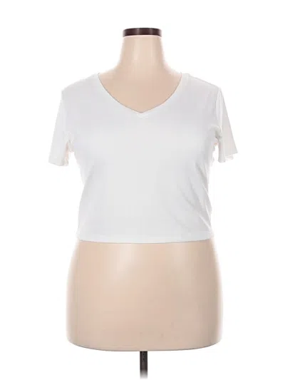 Pre-owned No Boundaries Short Sleeve T-shirt In White