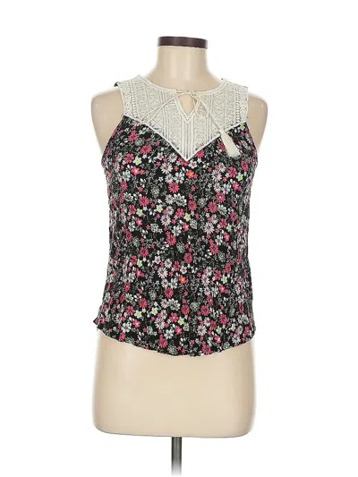 Pre-owned No Boundaries Sleeveless Blouse In Black