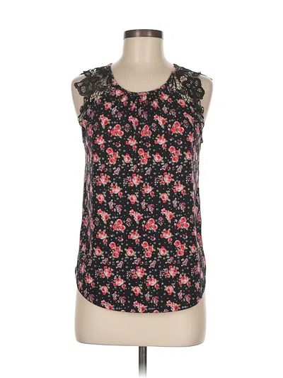 Pre-owned No Boundaries Sleeveless Blouse In Black