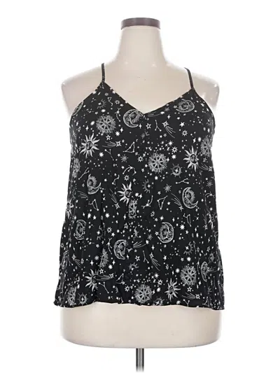 Pre-owned No Boundaries Sleeveless Blouse In Black