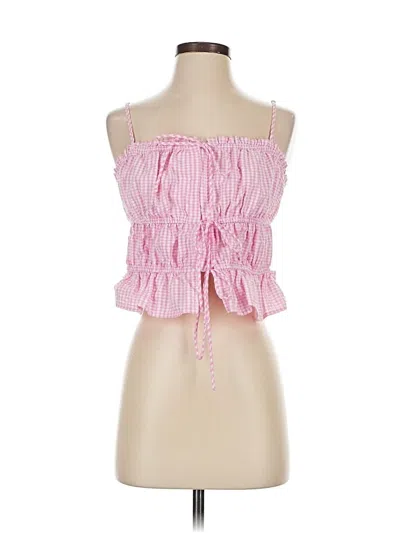 Pre-owned No Boundaries Sleeveless Blouse In Pink