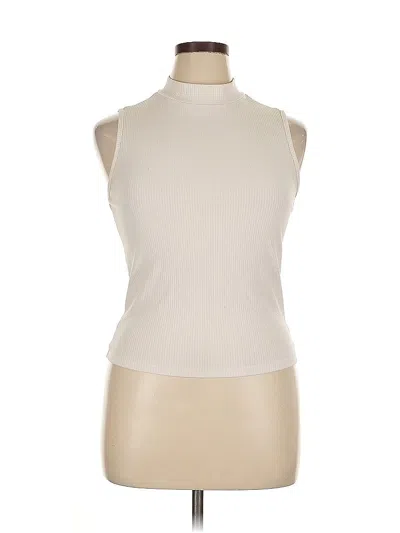 Pre-owned No Boundaries Sleeveless T-shirt In White