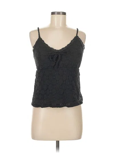 Pre-owned No Boundaries Sleeveless Top Black Sweetheart Neckline Tops