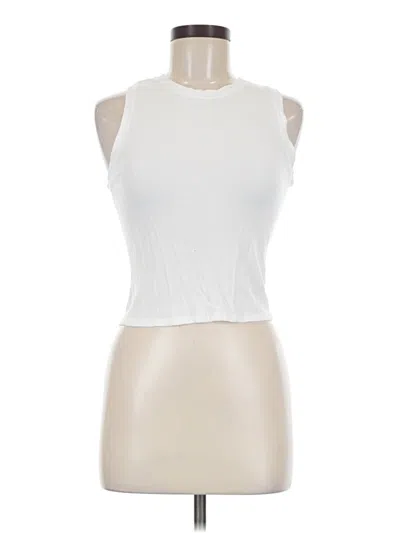Pre-owned No Boundaries Sleeveless T-shirt In White