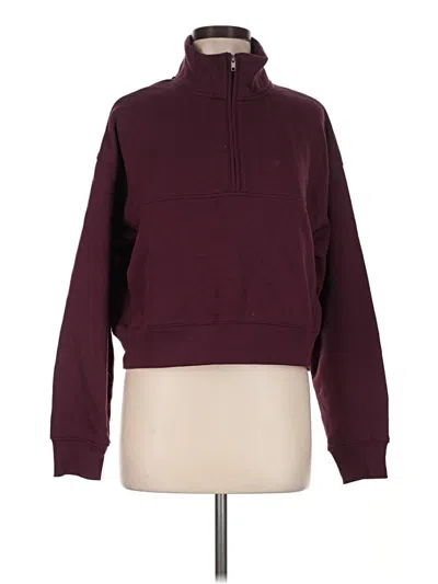 Pre-owned No Boundaries Sweatshirt In Burgundy