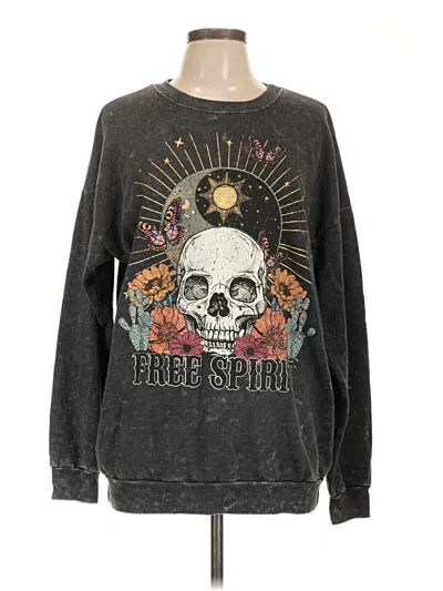 Pre-owned No Boundaries Sweatshirt In Gray