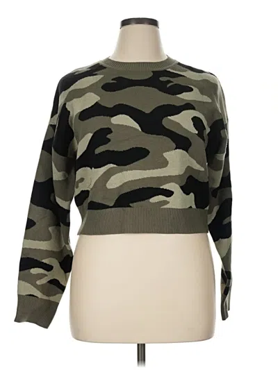Pre-owned No Boundaries Sweatshirt In Green