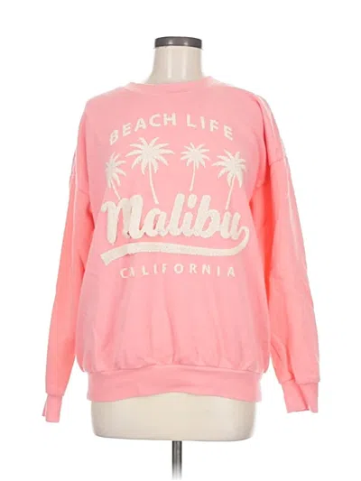 Pre-owned No Boundaries Sweatshirt In Pink