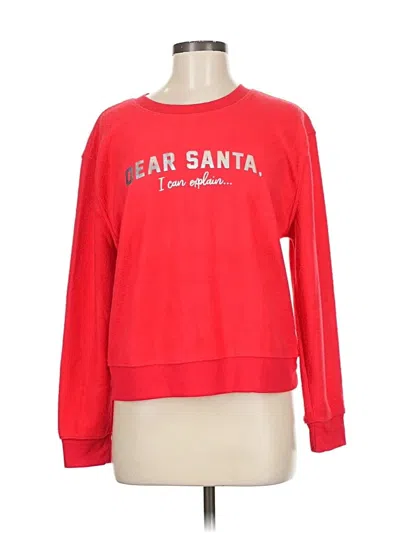 Pre-owned No Boundaries Sweatshirt In Red