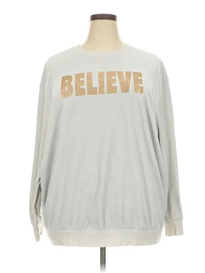 Pre-owned No Boundaries Sweatshirt In Silver