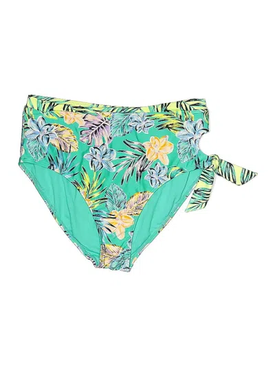 Pre-owned No Boundaries Swimsuit Bottoms In Green