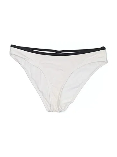 Pre-owned No Boundaries Swimsuit Bottoms In Ivory