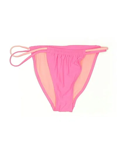 Pre-owned No Boundaries Swimsuit Bottoms In Pink