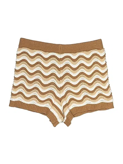 Pre-owned No Boundaries Swimsuit Bottoms In Tan