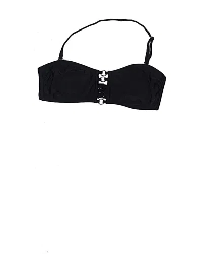 Pre-owned No Boundaries Swimsuit Top Black Swimwear