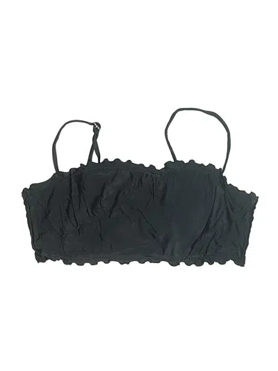 Pre-owned No Boundaries Swimsuit Top Black Swimwear