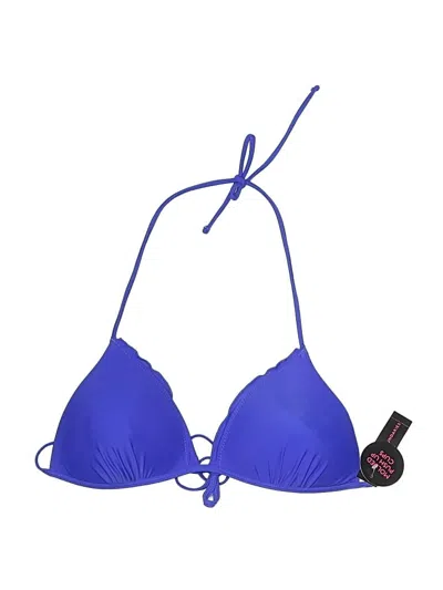 No Boundaries Swimsuit Top Blue Swimwear