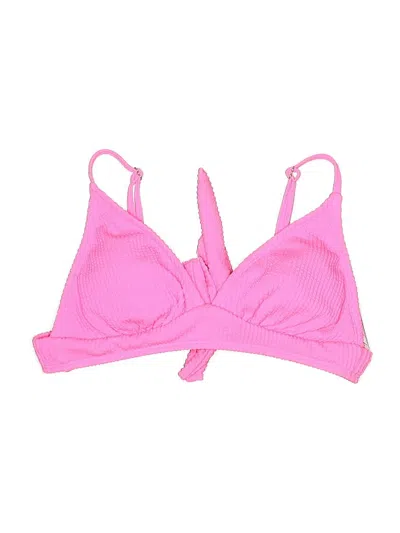 Pre-owned No Boundaries Swimsuit Top Pink Swimwear
