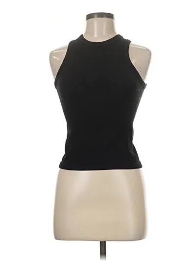 Pre-owned No Boundaries Tank Top Black Halter Neckline Tops
