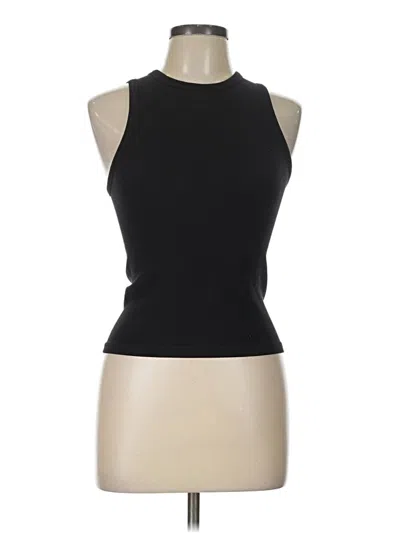 Pre-owned No Boundaries Tank Top Black Halter Neckline Tops
