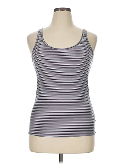 Pre-owned No Boundaries Tank Top Gray Halter Neckline Tops