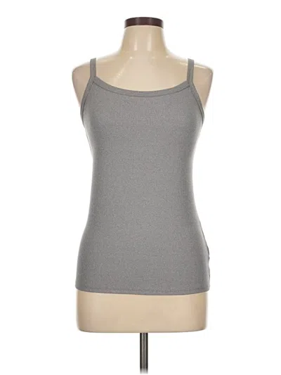 Pre-owned No Boundaries Tank Top Gray Strapless Neckline Tops