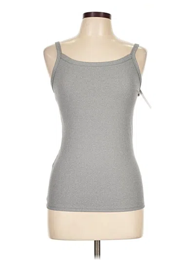 Pre-owned No Boundaries Tank Top Gray Strapless Neckline Tops