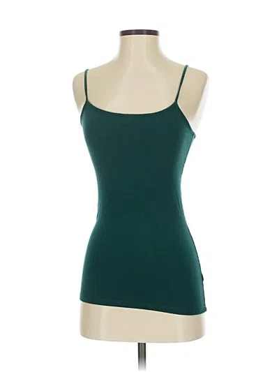 Pre-owned No Boundaries Tank Top Green Strapless Neckline Tops